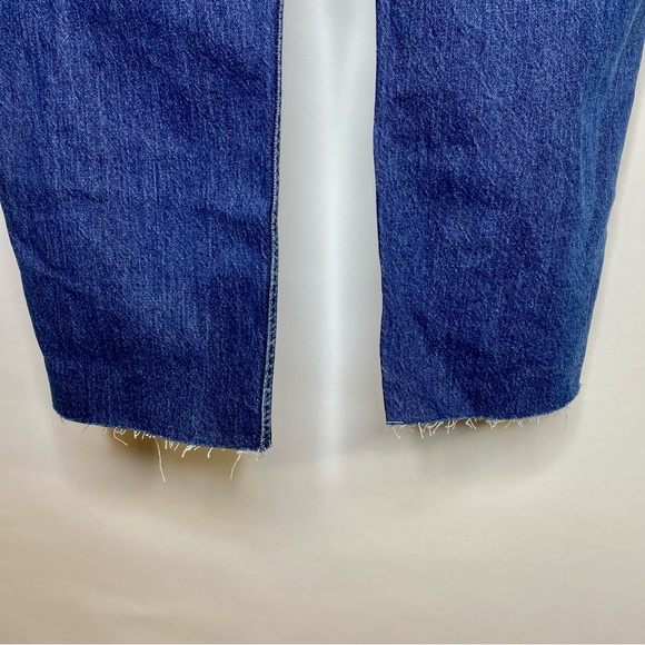 GAP denim high-rise cheeky straight shirt jeans - Picture 8 of 11